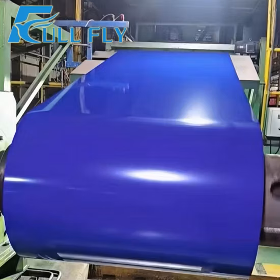PPGI PPGL Red Blue Green Color Coated Roofing Sheet Roll Prepainted Galvalume Galvanized Steel Coil