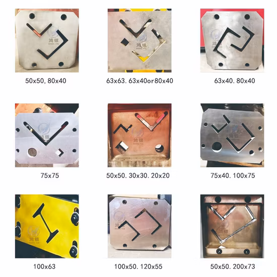 Punching and Cutting Angle Steel Bar