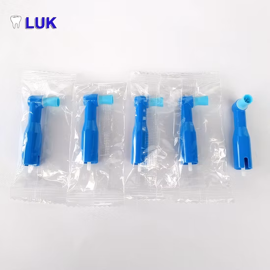 Dentist Tool Disposable Dental Prophy Wrapped Angle