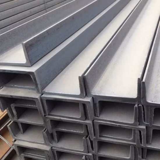 U Shape and C Shape Cold Rolled 201 Stainless Channel Steel